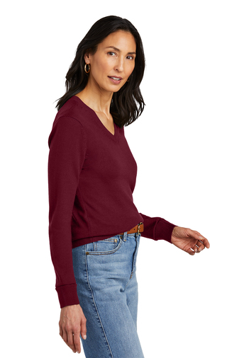Brooks Brothers ® Women’s Washable Merino V-Neck Sweater - Image 4