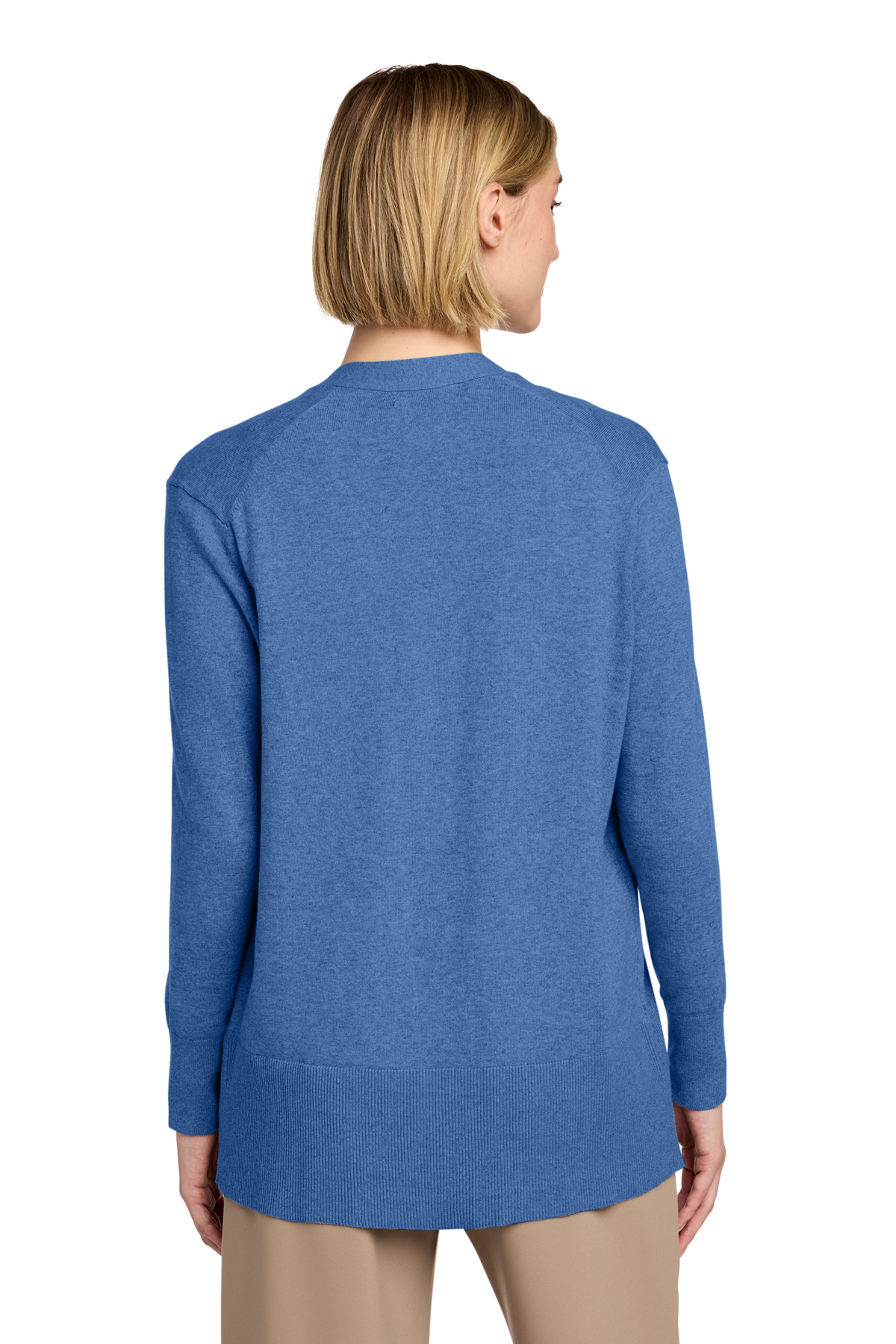 Brooks Brothers® Women’s Cotton Stretch Long Cardigan Sweater - Image 2
