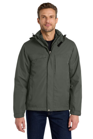 Port Authority® Herringbone 3-in-1 Parka